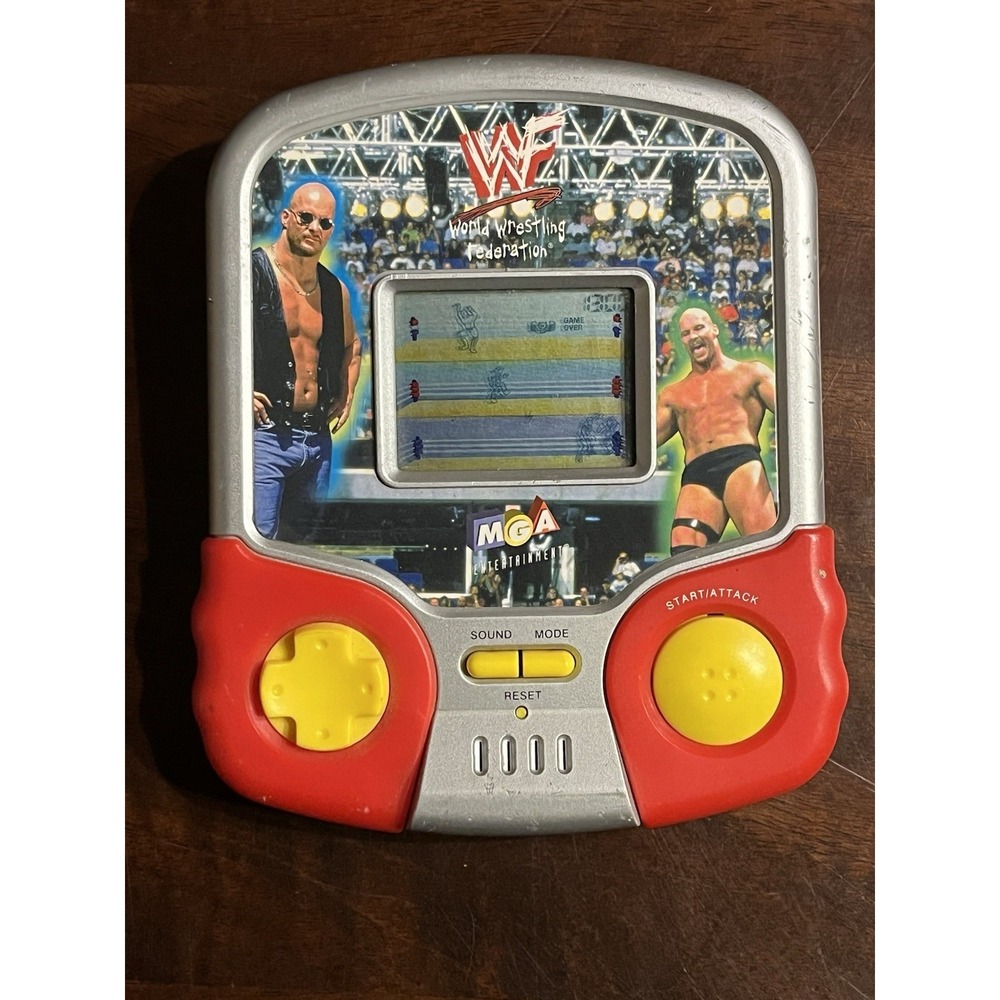 WWF Wrestling Hand Held Electronic Game Stone Cold Steve Austin by MGA Works